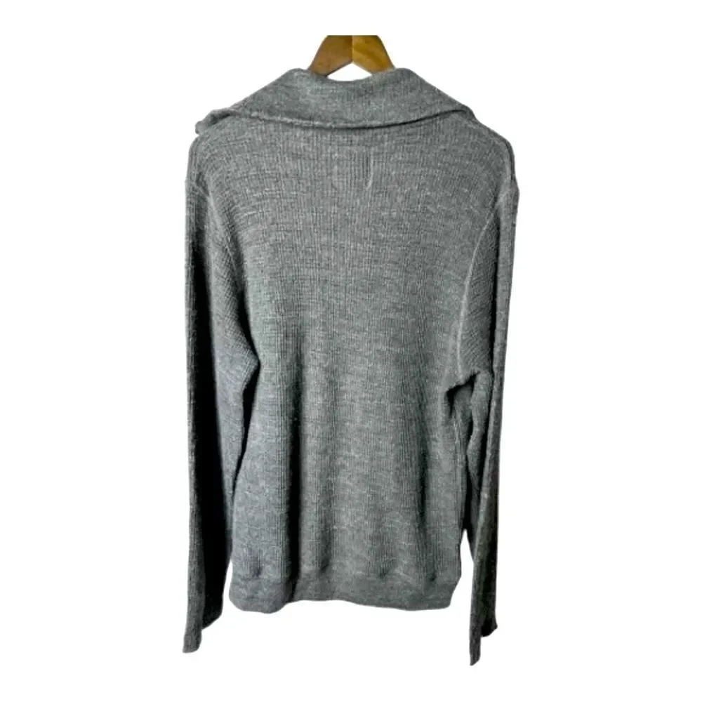 Boss Orange Sweater Men’s Size XXL Asymmetrical Front Zip